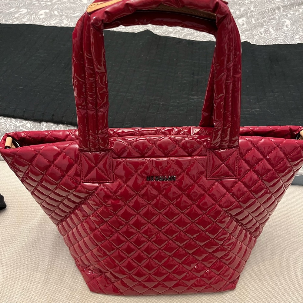 Mz Wallace red lacquer deluxe mmt